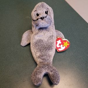 Ty Beanie Baby Slippery the Seal